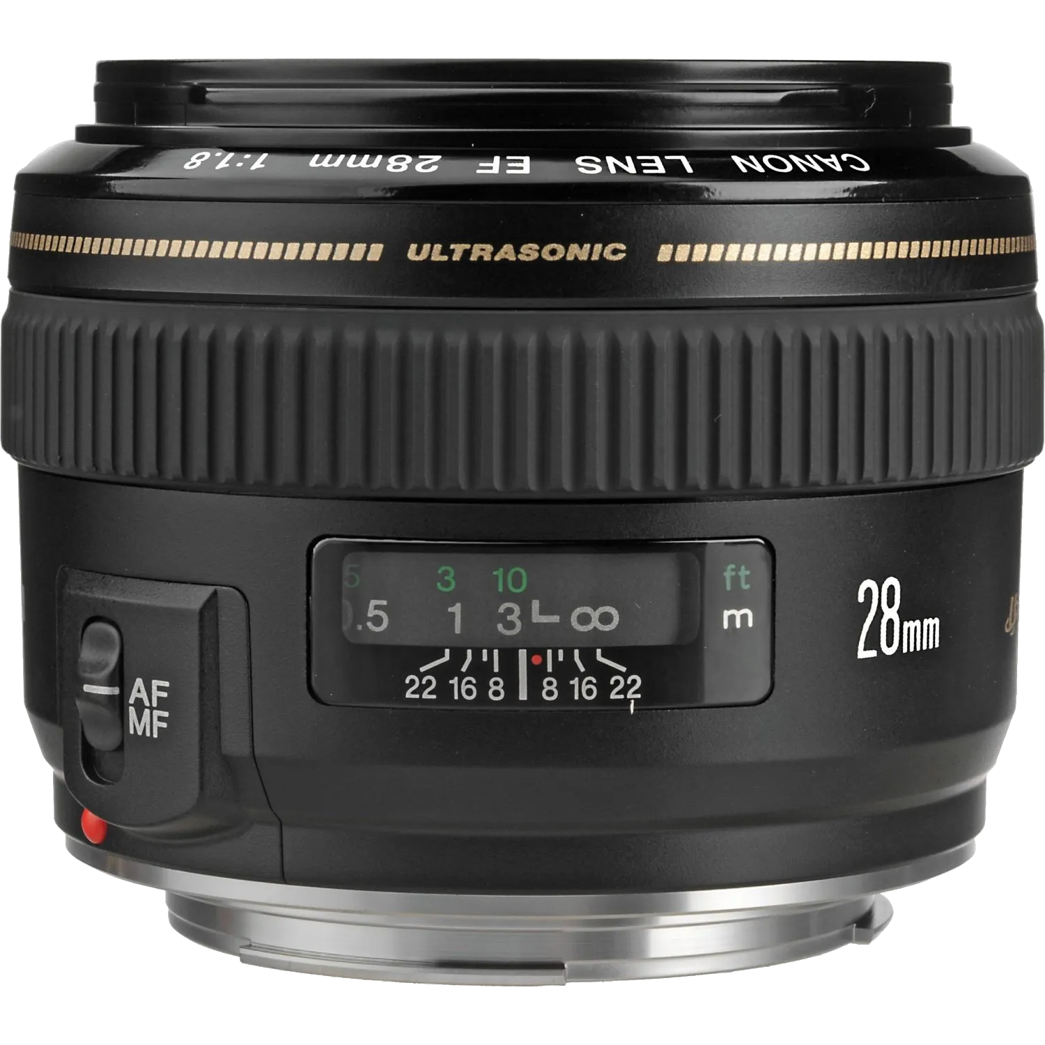 Устранение механических повреждений Canon EF 28 f/1.8 USM