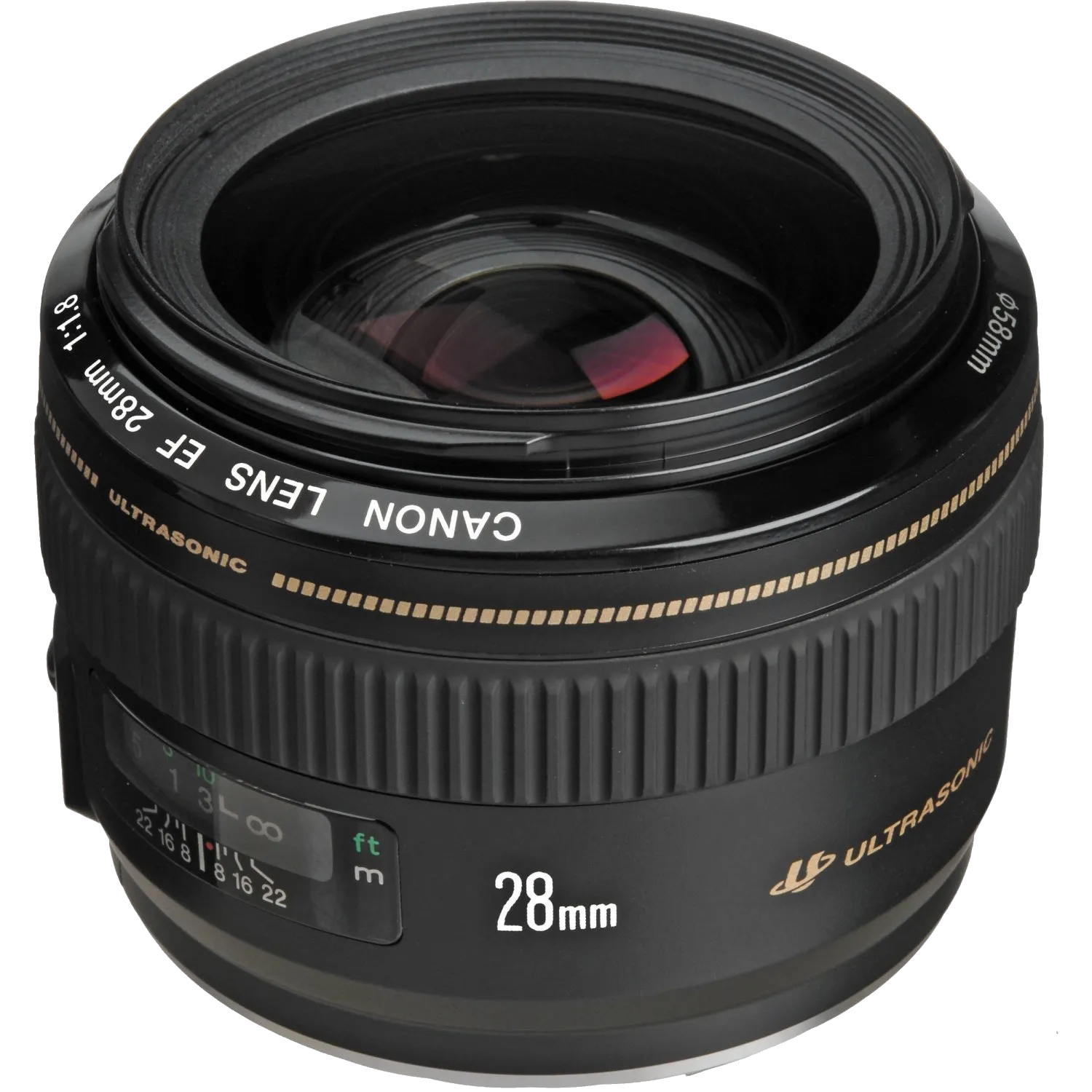 Устранение механических повреждений Canon EF 28mm f/1.8 USM